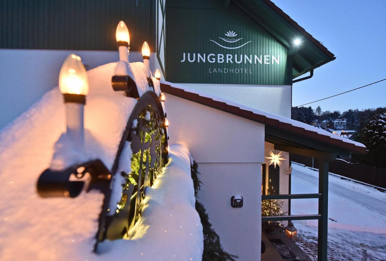 Landhotel Jungbrunnen Bad Brambach Exteriör bild