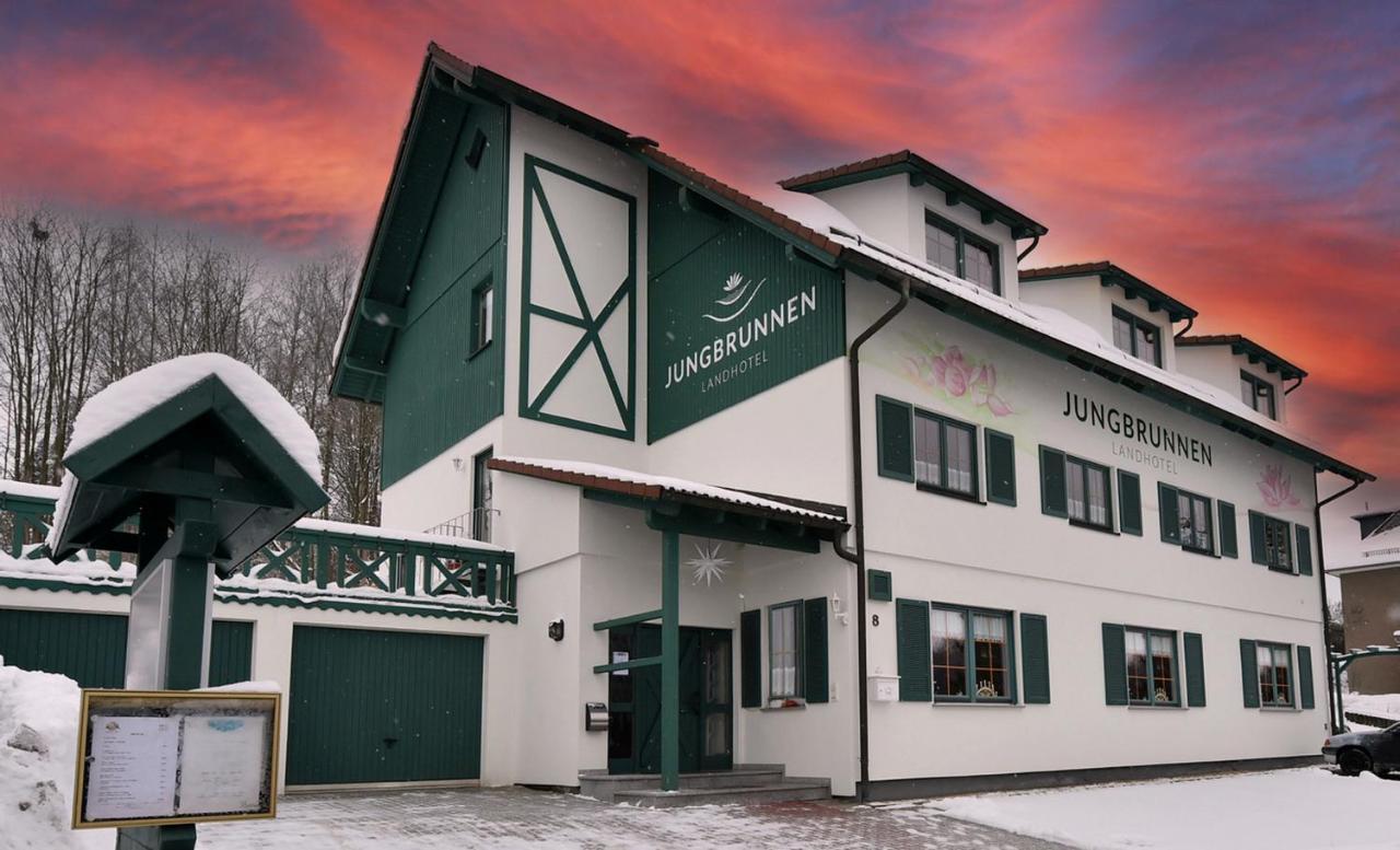 Landhotel Jungbrunnen Bad Brambach Exteriör bild