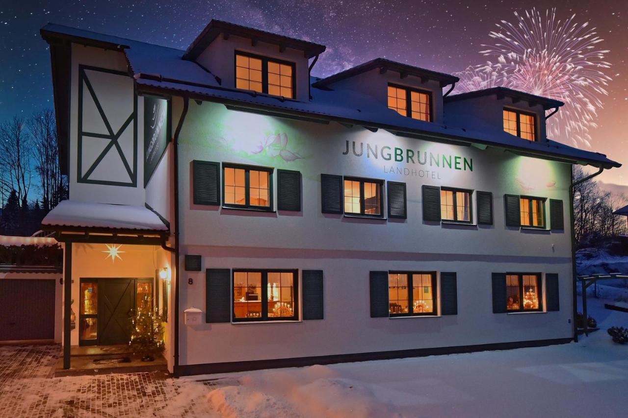 Landhotel Jungbrunnen Bad Brambach Exteriör bild
