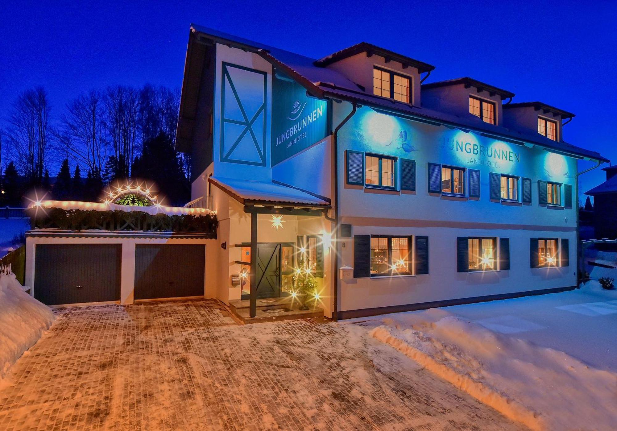 Landhotel Jungbrunnen Bad Brambach Exteriör bild